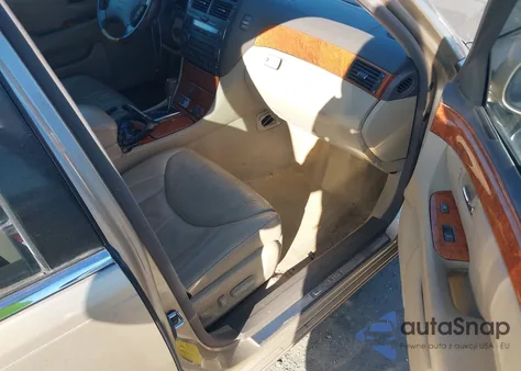 2005 Lexus Ls 430 z USA, uszkodzony, nr VIN JTHBN36F155002288